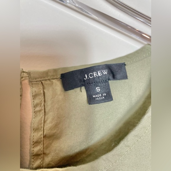 J.Crew Olive Green Shirt - Picture 4 of 5